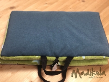 Preview: Outdoordecke Sterne lemon-türkis 48 x 68 cm Preview: Outdoordecke Sterne lemon-türkis 48 x 68 cm